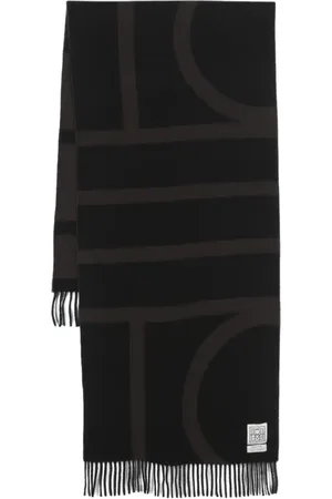 Totême Tørklæde med jacquard-monogram