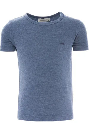 M. Moustache T-shirt med logotryk