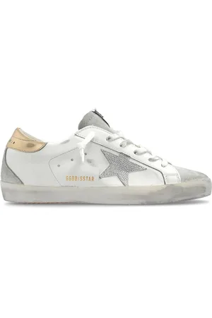 Golden Goose Super-Star sneakers med slitageeffekt