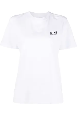 Golden Goose Kortærmet T-shirt med stjernetryk