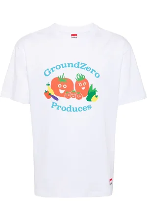 Ground Zero T-shirt med grafisk tryk