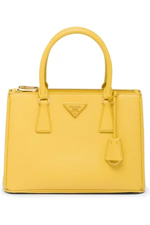 Prada Medium Galleria håndtaske i saffiano-læder