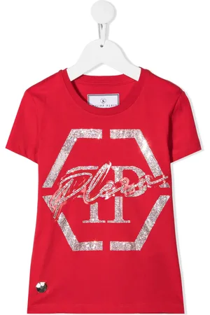 Philipp Plein Kortærmet Hexagon T-shirt