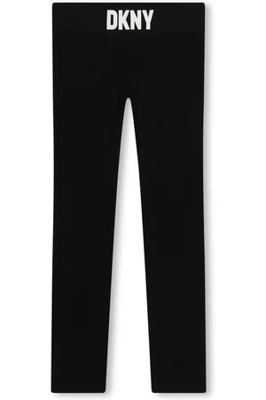 DKNY Leggings med logobånd i taljen