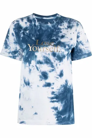 Paco rabanne T-shirt med batiktryk
