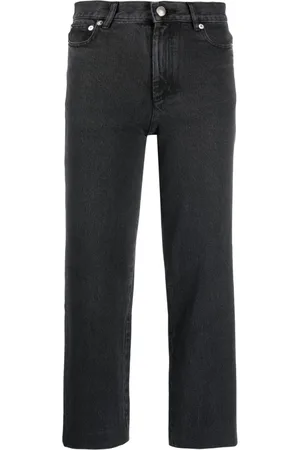 A.P.C. Cropped jeans med mellemhøj talje