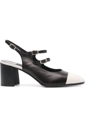 Carel Papaya 60mm pumps i læder