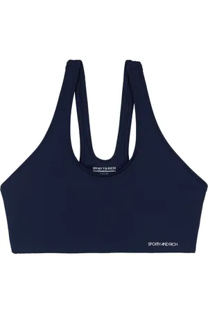 Sporty & Rich Sports-bh med logotryk
