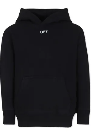 OFF-WHITE Hættetrøje i bomuld med Off-stempel