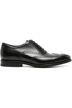 HENDERSON BARACCO Brogues i læder med mandelformet tå