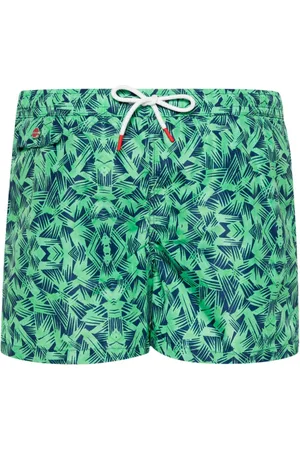 Kiton Badeshorts med grafisk tryk