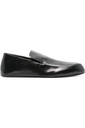 Jil Sander Slip-on loafers i læder