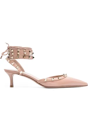 VALENTINO GARAVANI Rockstud 60mm mules i lakeret læder