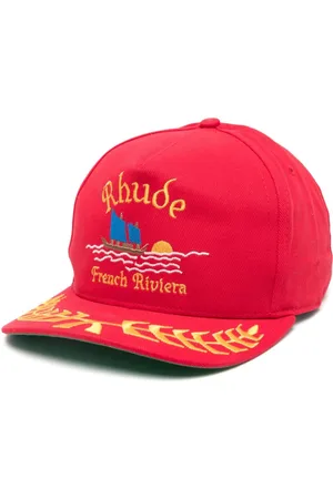 Rhude Kasket med broderet slogan