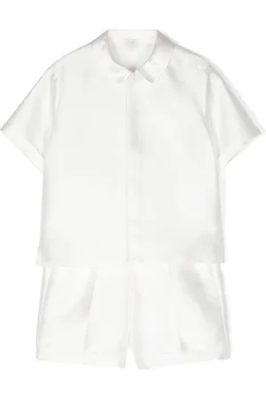 Il gufo Skræddersyet shortssæt i satin