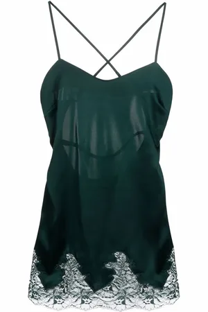 Fleur of England Babydoll-kjole med blondedetalje