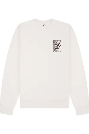 Sporty & Rich Olympic sweatshirt med rund hals