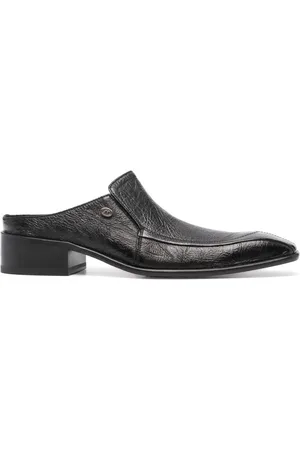 MARTINE ROSE Snout mules i læder
