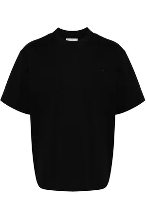 SACAI T-shirt med logobroderi