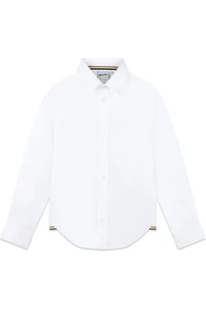 HUGO BOSS Skjorte med broderet logo
