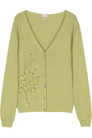 VERSACE Broderet cardigan med pailletter fra 00