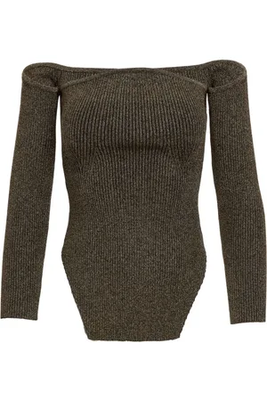 Khaite The Who trøje med off-shoulder-snit