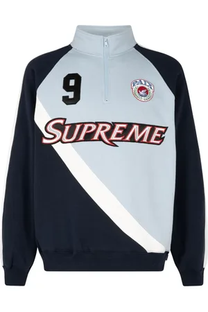 Supreme Equipé sweatshirt med logoapplikation