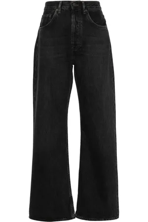 Acne Studios Højtaljede jeans med løstsiddende pasform