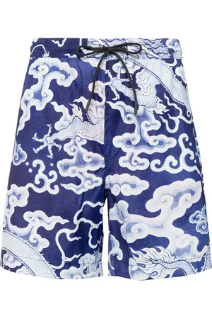 Maharishi Badeshorts med Cloud Dragon-tryk