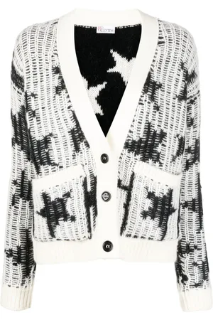 RED Valentino Cardigan i intarsiastrik