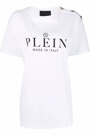 Philipp Plein Kortærmet T-shirt med logotryk