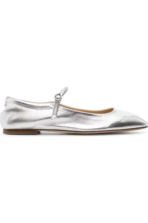 Aeyde Metalliske ballerinaer