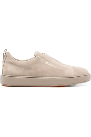 santoni Slip-on sneakers i ruskind