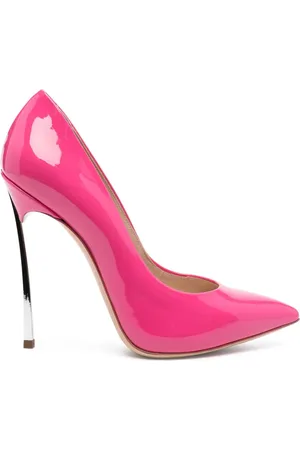 Casadei Blade 120 mm pumps i lakeret læder