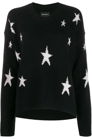 Zadig & Voltaire Sweater med stjernetryk