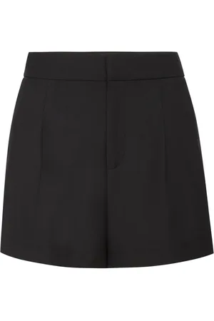 Philipp Plein Badeshorts i satin med logoplade