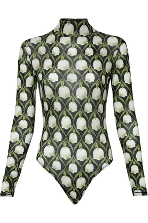 Agua by Agua Bendita Bodysuit med blomstertryk
