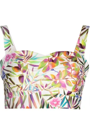 Bambah Blomstret Sarah bustier-top