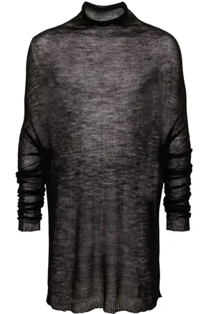 Rick Owens Shroud trøje i løs strik