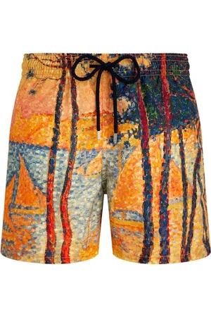 Vilebrequin Badeshorts med grafisk tryk