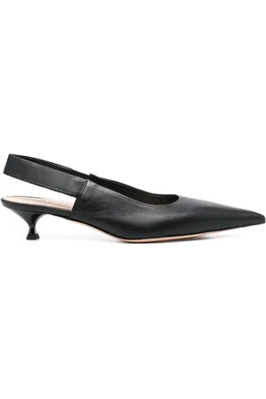 AGL ATTILIO GIUSTI LEOMBRUNI 50mm slingback-pumps i læder