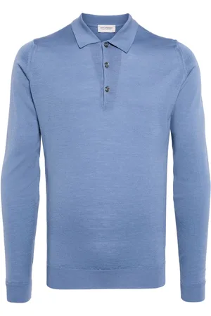 JOHN SMEDLEY Langærmet polo