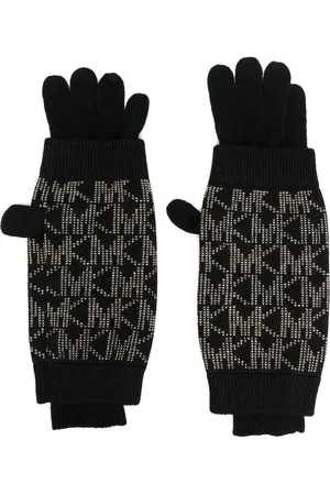 Michael Kors Handsker med broderet monogram