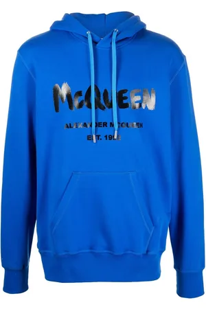Alexander McQueen Hættetrøje med graffiti-logotryk