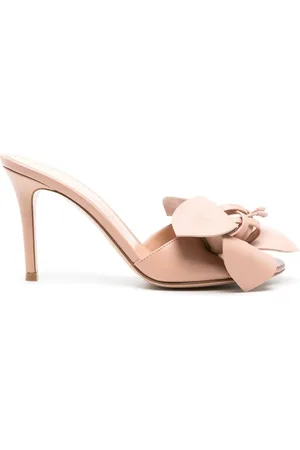 Gianvito Rossi Lucilla 85mm mules i læder