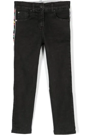 Stella McCartney Jeans med lige ben og logotryk
