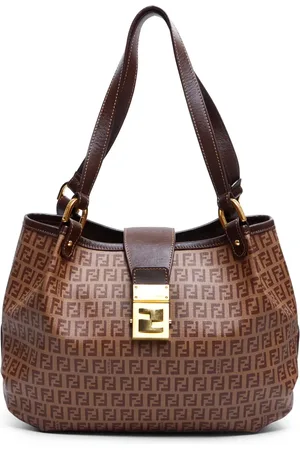 Fendi Tote med Zucchino-mønster