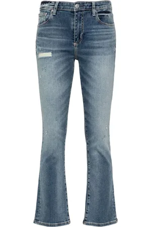 AG Jeans Cropped Jodi jeans med høj talje