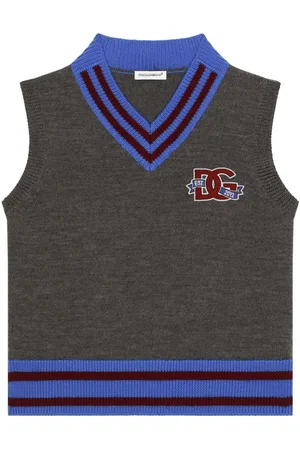 Dolce & Gabbana Vest med broderet logo