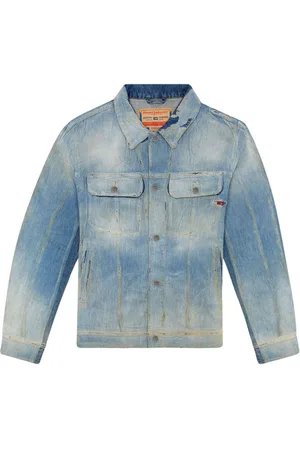 Diesel Denimjakke med slitageeffekt